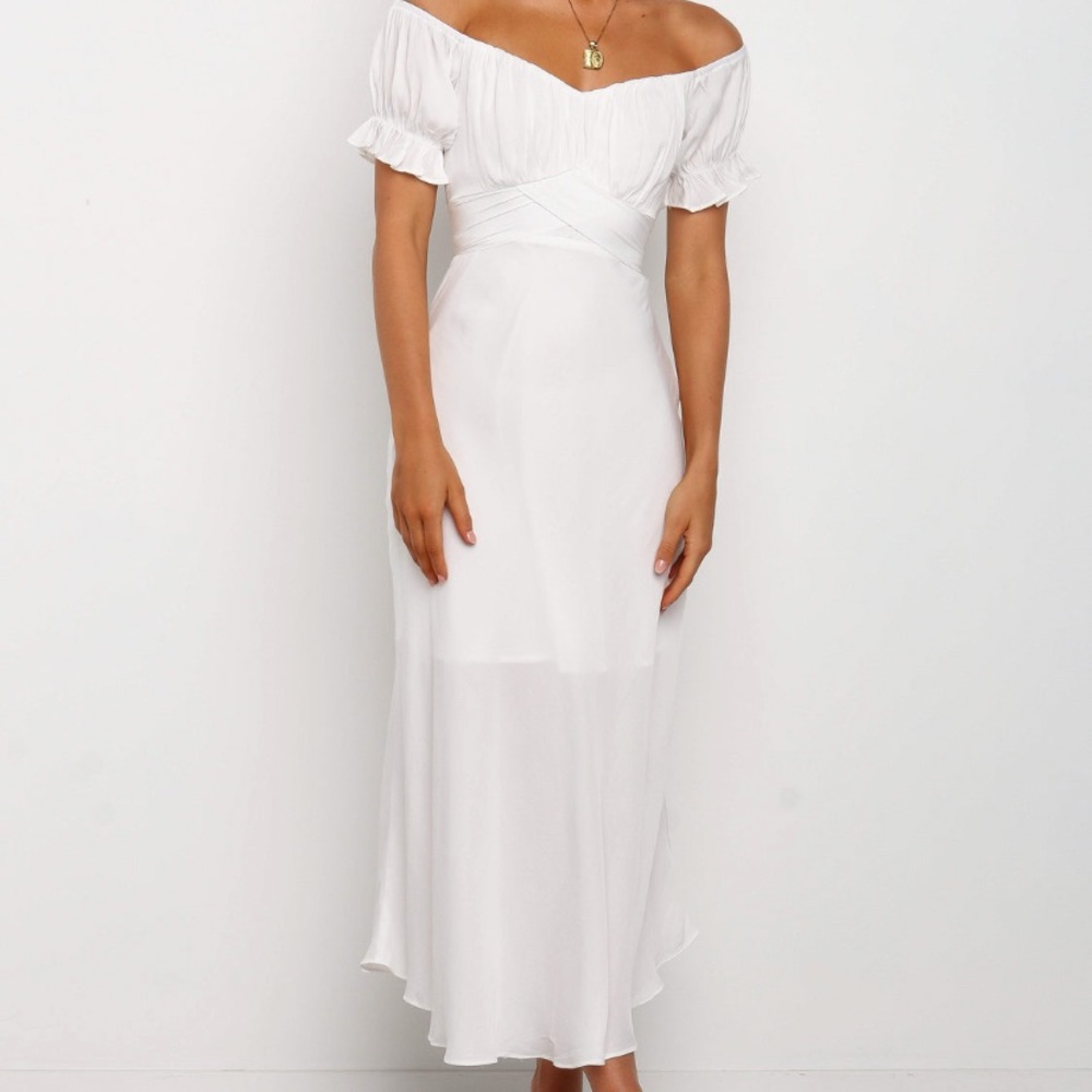 Petal and Pup White Oralie Dress